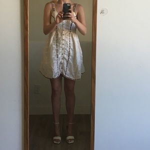 Free People Romantics Dress in cream/white